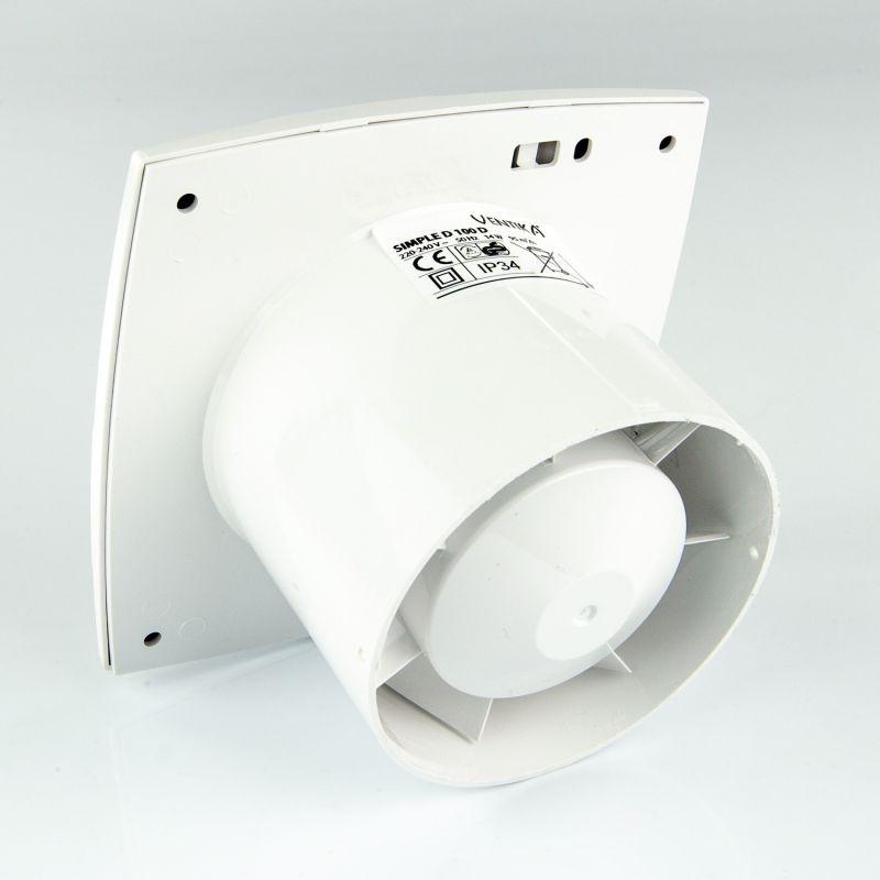 Bathroom Fan Ventika D100D 100 1 Pc