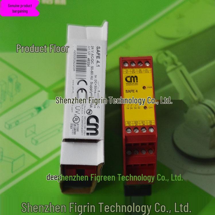 Real Photo: SAFE4.1 24VDC AC/DC German TIESE Safety Relay