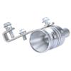 Turbo Sound Whistle Exhaust Pipe Tailpipe BOV Blow-off Valve Simulator Aluminum Size XL