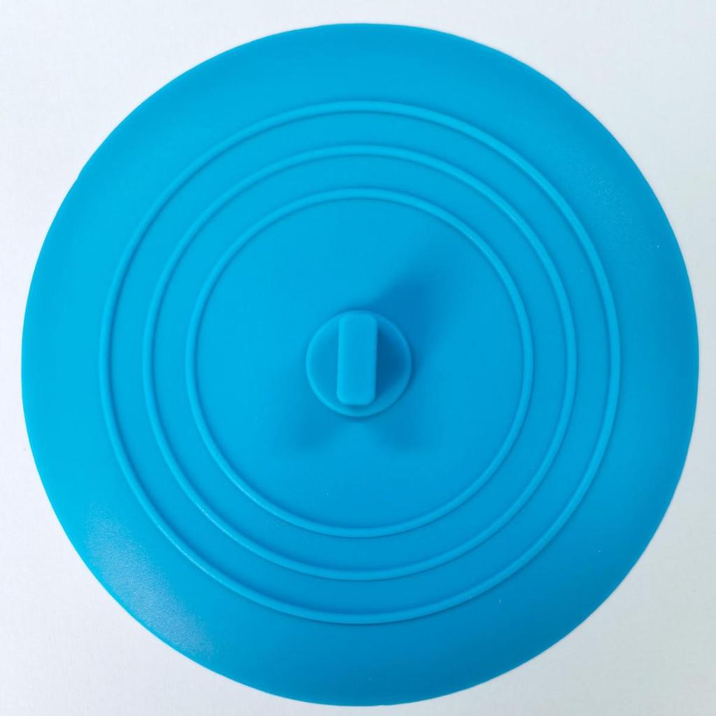 Silicone 15.2cm Sink and Floor Drain Stopper - Anti-odor Water Blocking Cover.