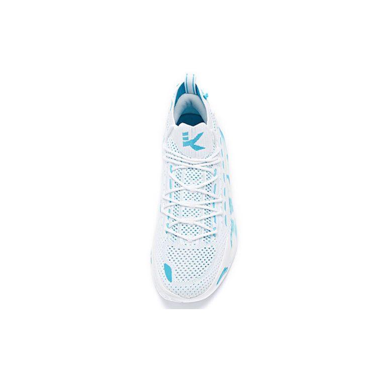 Anta KT5 KT Abrasion Resistant Breathable Mid Top Basketball Shoes Men's Chlorine Blue 112021102-3