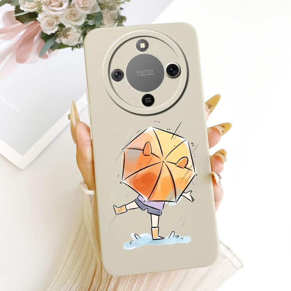 For Honor Magic 8 Lite Case Honor X9d MTN-NX1 Cute Dog Panda Cartoon Cover Silicone Case For Honor X70 X 70 HonorX9d Soft Fundas