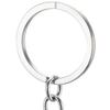Star Wars Black & White Warrior Spaceship BBQ Tank Metal Keychain Pendant