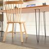 711.2MM Hairpin Furniture Legs, Metal Home DIY Projects for Nightstand, Coffee Table, Desk, 226.8KG Load Capacity with Rubber Floor Protectors, Metal