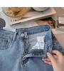 Korean High-Waisted Loose Denim Shorts - Slimming Casual Summer Hot Pants for Women