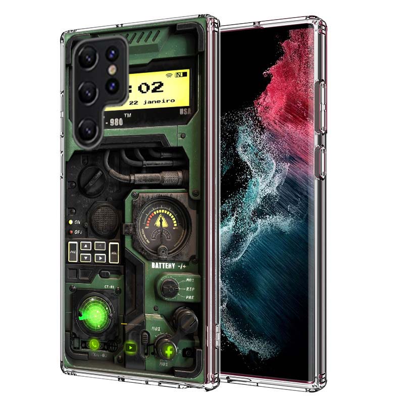 

Radar Numerical Control Data Capa Phone Case For Samsung S26 Ultra S25 Edge Galaxy S23 S21 S20 S24 FE S22 S10 Plus Cover Clear T Samsung S26 Ultra 5G