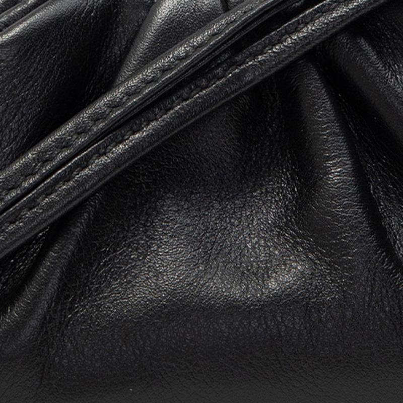 Bottega Veneta Magnetic Closure Calfskin Wallet Women wallet Black 577816VCP401229
