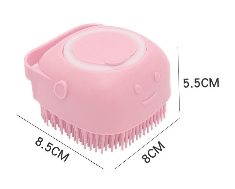 

Щетка для душа для домашних животных Infused, Щетка для массажа собак, Перчатки для массажа, Щетка для ухода за кошками, Товары для животных розовый