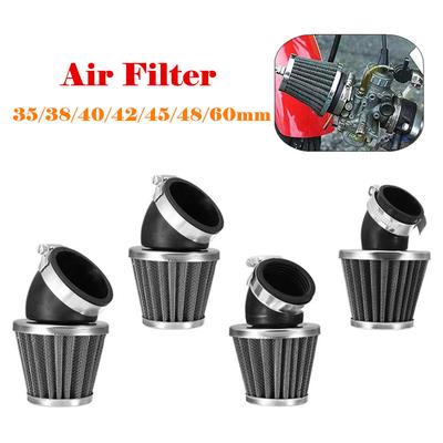 35/38/40/42/45/48/50/60mm Universeel Motorfiets Luchtfilter Reiniger Voor 50 110cc 125cc 140cc Motorfiets Pit Dirt Bike ATV Scooter
