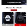 Car Door Lock Silicone Buckle Protector Cover For CHANGAN QIYUAN A05 AO6 2024 2025 Car Door Latch Anti-collision Accessories