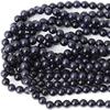 Perline di pietra arenaria blu naturale, scegli la misura 4 mm, 6 mm, 8 mm e 10 mm per realizzare perline distanziatrici sciolte per gioielli.