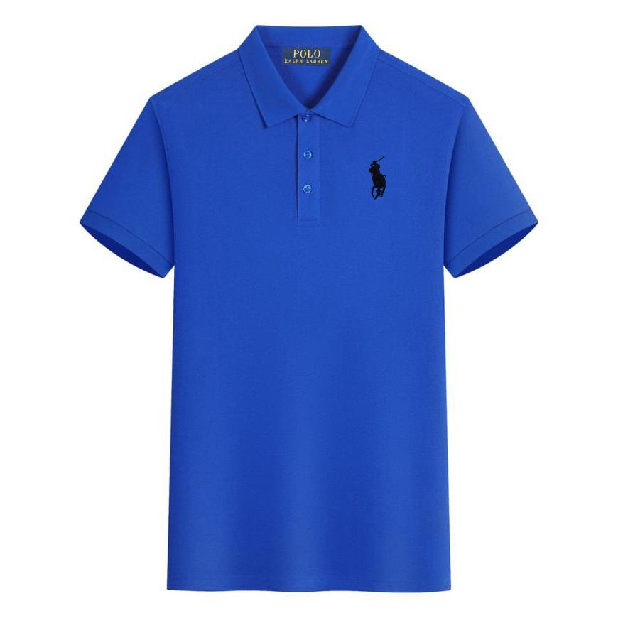 Polo Ralph Lauren Letní nové Pony Vyšívané Neformální Sportovní Polo Tričko, Odvádějící Pot a Absorpční Vlhkost Polo Tričko z Čisté Bavlny