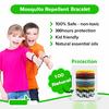 Mosquitos Repellent Bracelet Double Color Comfortable Soft Mosquitos Bracelet for Women Kids