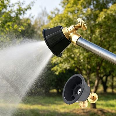 Air Vortex High-pressure Spray Head - Adjustable Wind-proof Sprayer with Fine Atomization Spray Nozzle for Pesticide Application