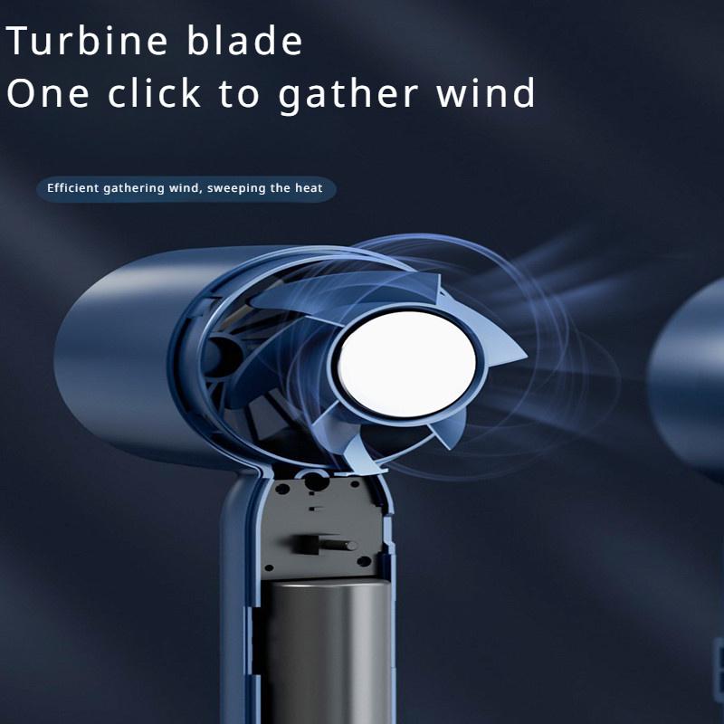 1pc Portable Mini Fan, Handheld USB Electric Fan-Three Gears Wind Quiet & Powerful, Small & Compact Perfect for Travel