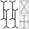 4 Pcs Bed Sheet Straps, Adjustable Fitted Sheet Clips Keeping Sheets Place Heavy Duty,Sheet Straps,Mattress Sheet Holders Keep Sheets Firm & Tight