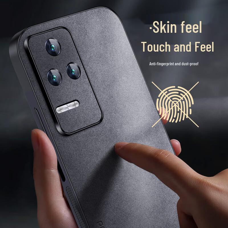 Shangsu Redmi K40 Series Luxury Suede Full Lens Protection Phone Case