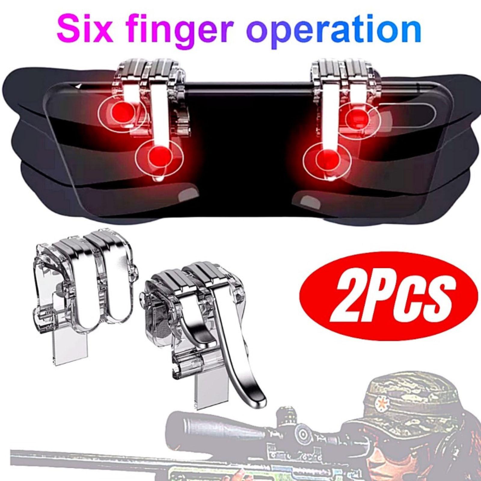 

Металлический Смартфон Мобильный Игровой Пад Игровой Триггер для Мобильной Игры Кнопка Огня Кнопка Прицеливания L1 R1 Шутер PUBG Контроллер United States