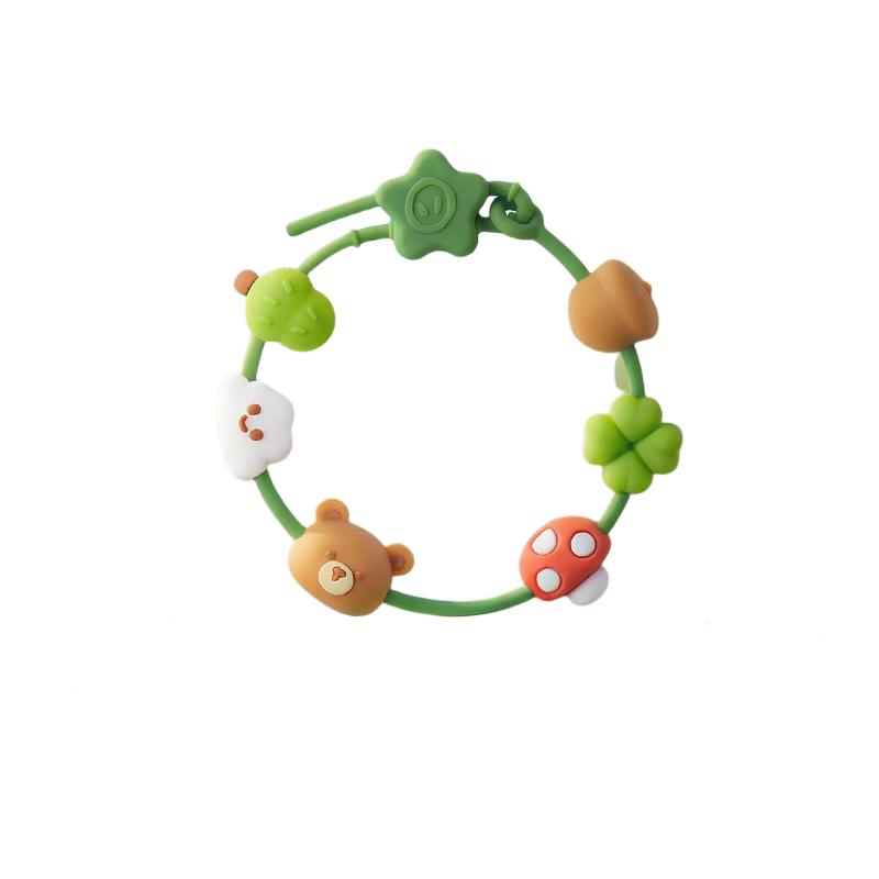 Green Nose Essential Oil Silicone Bracelet