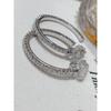 Super Flash Rocking Elegant Full Diamond Ear Clip Painless Exquisite No Pierced Fancy Fashion Fashion Earrings Jewelry Female