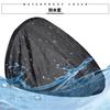 Motorcycle PU Leather Rear Seat Tail Bag Tool Bag Waterproof Carbon Fiber Color