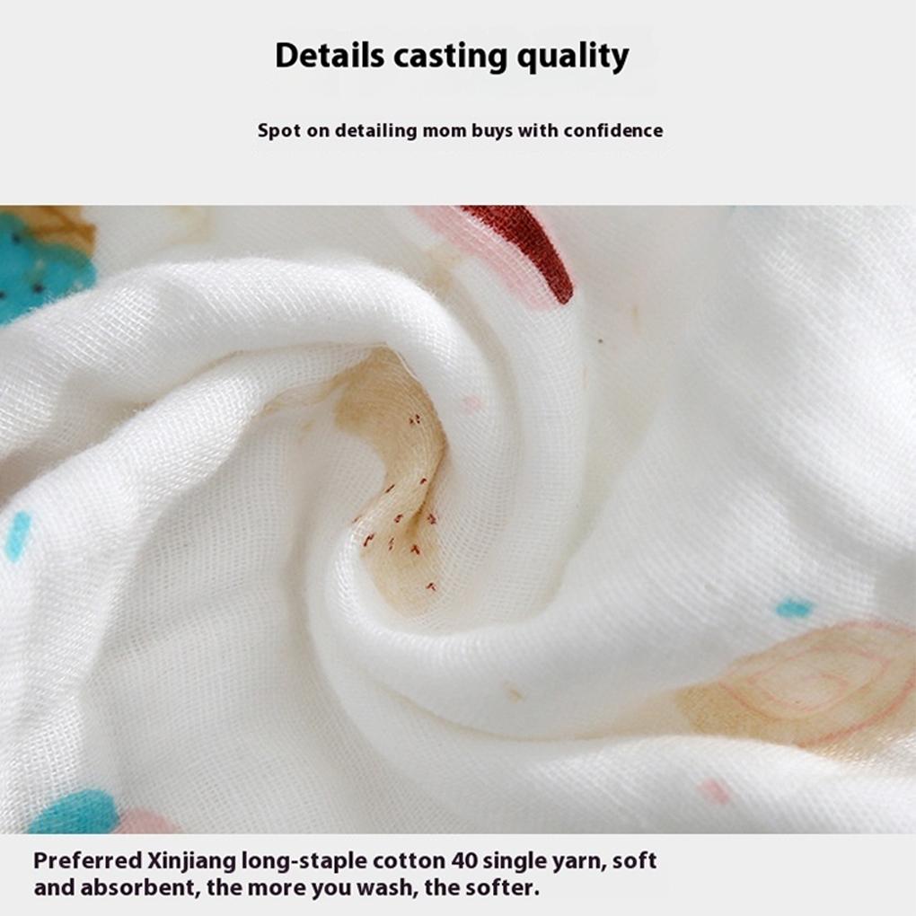 AssortedColor Thick And Soft Baby Bibs For Feeding Absorbent Cotton Pure Cotton Small Square Towel