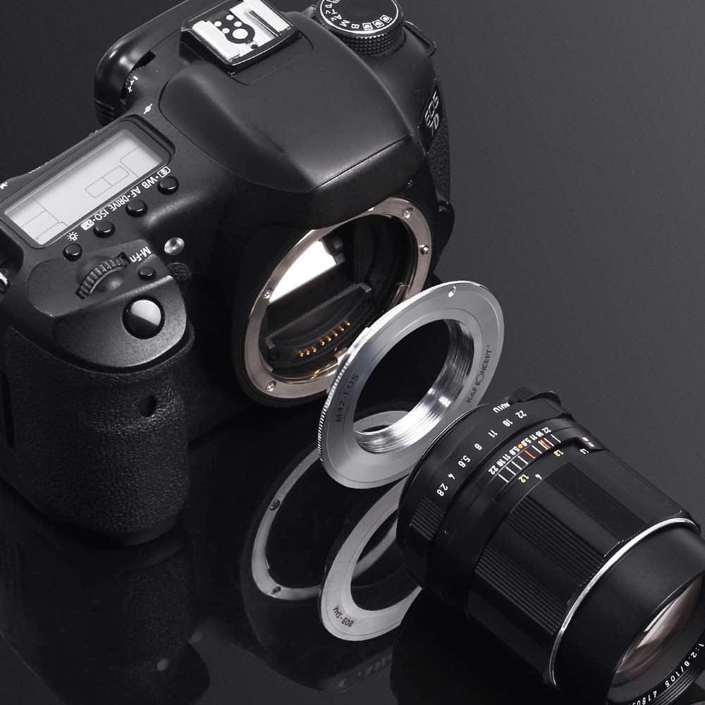 Concept Manufacturer Direct Store Mount Adapter M42 Mount Lens Canon EOS Camera Canon EF Mount Mount Lens Adapter Ring Mount Conversion Ring K&F -