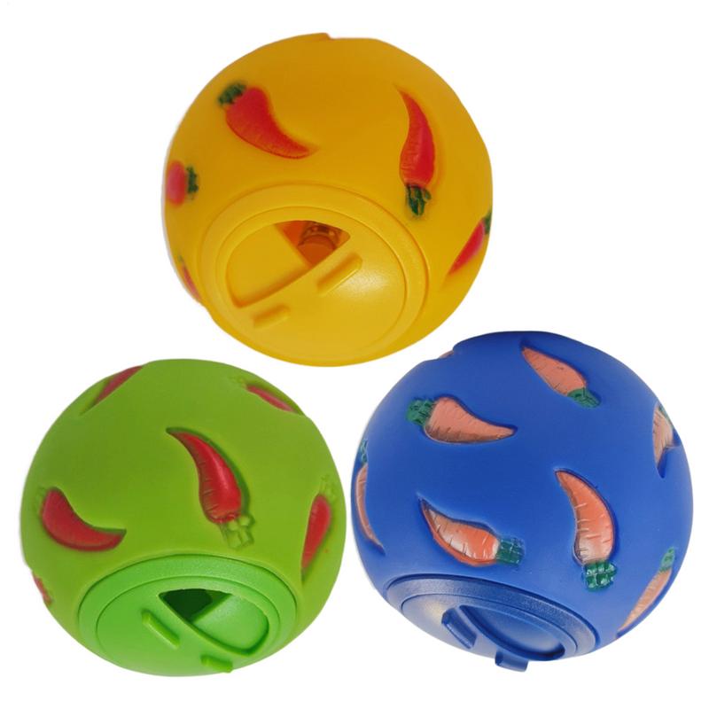 Hedgehog Treat Ball Food Dispensing Interactive Toys Boredom Buster Snack Ball Forage Toys Puzzle Feeder Pet leakage ball toy