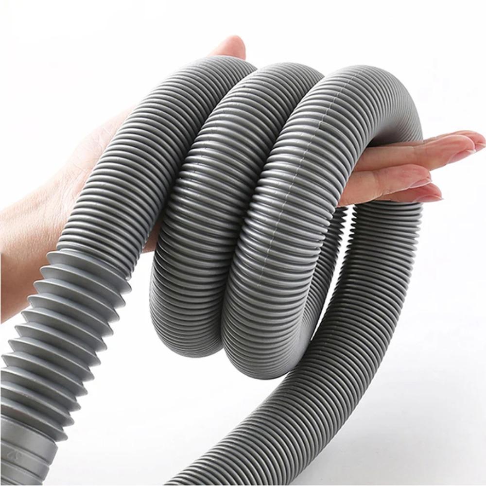Convenient Waste Drain Hose Plastic Dryer Drain Hose Extension Pipe Wash Machine Drain Hose  Home