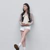 Pleatsmama Light Shoulder Bag Ivory