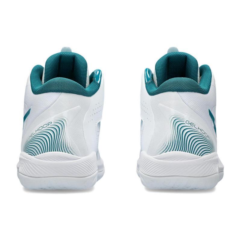 ASICS Gelhoop V16 White Rich Teal Sneakers 1063A078-101