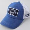 6 Panel Mesh Low American Baseball Air Force Sax [AVIREX] Cap, Cap, Embroidered, Men's Hat, MA-1, Military, Casual, Summer, Cap,