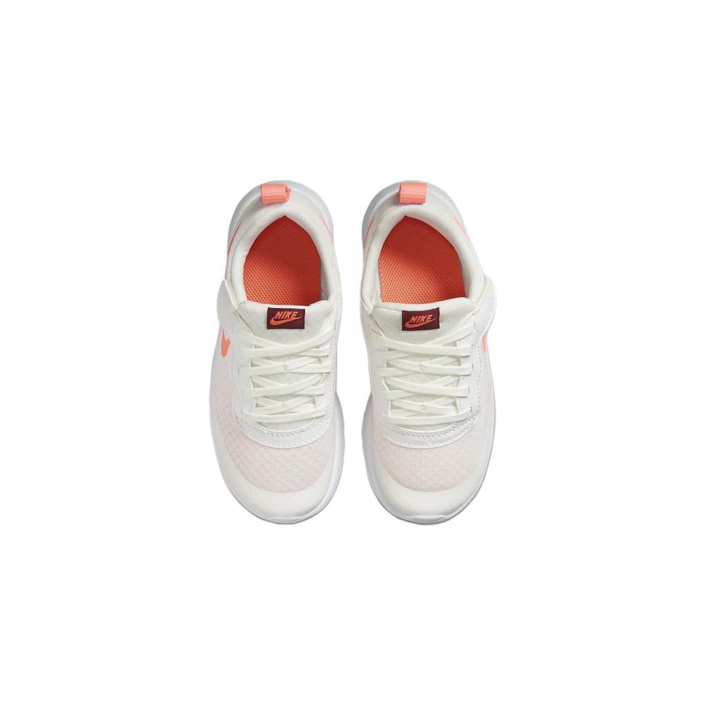 Nike Tanjun Easy On Cushioning Low Top Kids Running Shoes Kids sneaker White Orange DX9042-101
