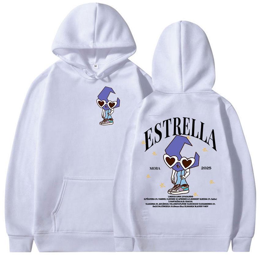 Singer Mora Tour  Fans Hoodie Men Women Loose Fleece Fashion Pullover Sweatshirt High Quality Autumn/Winter Oversized Hooded