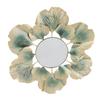 Wall Mirrors Modern Simple Decorative Wear Resistant Colorfast Ginkgo Leaf Wall Mounted Mirrors for