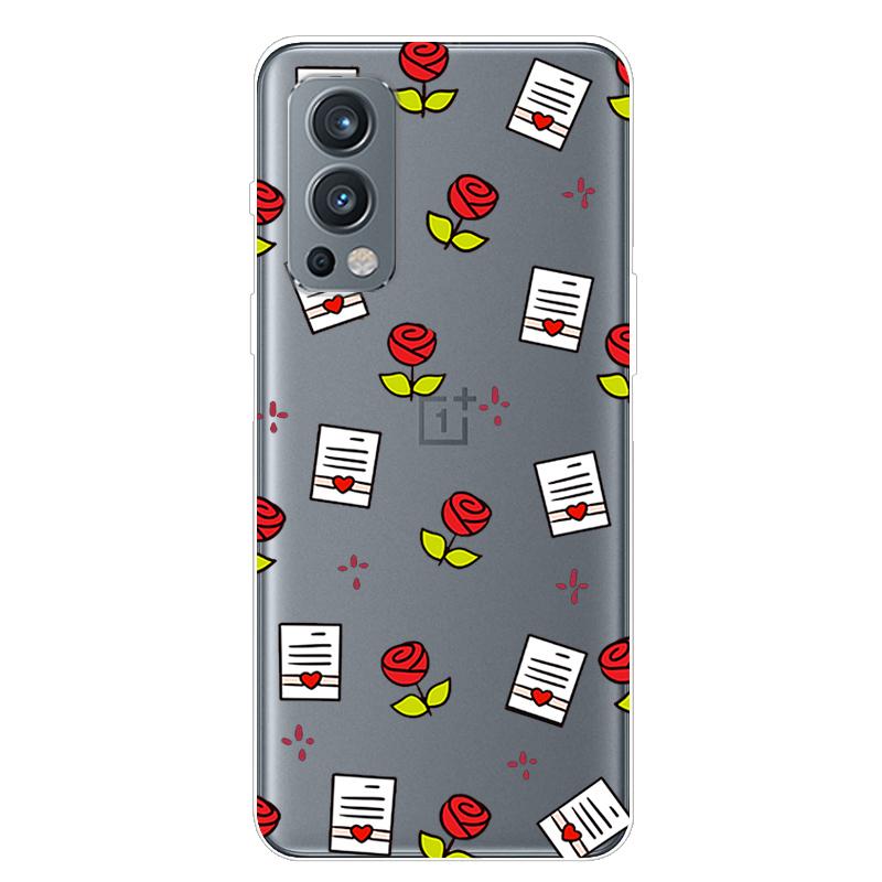 For OnePlus Nord 2 5G Case Transparent Soft TPU silicon Phone Cover For One plus Nord 2 5G Case Nord2 5G 2021 Clear Funda Coque