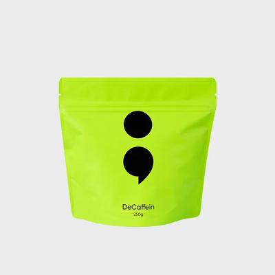 250g di chicchi di caffè decaffeinato