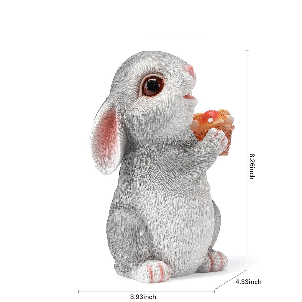 Simulation Small Animal Garden Decoration Resin Rabbit Garden Ornaments