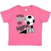 Inktastic Little Sister And Biggest Fan- Soccer Player Baby T-Shirt Sports Fans