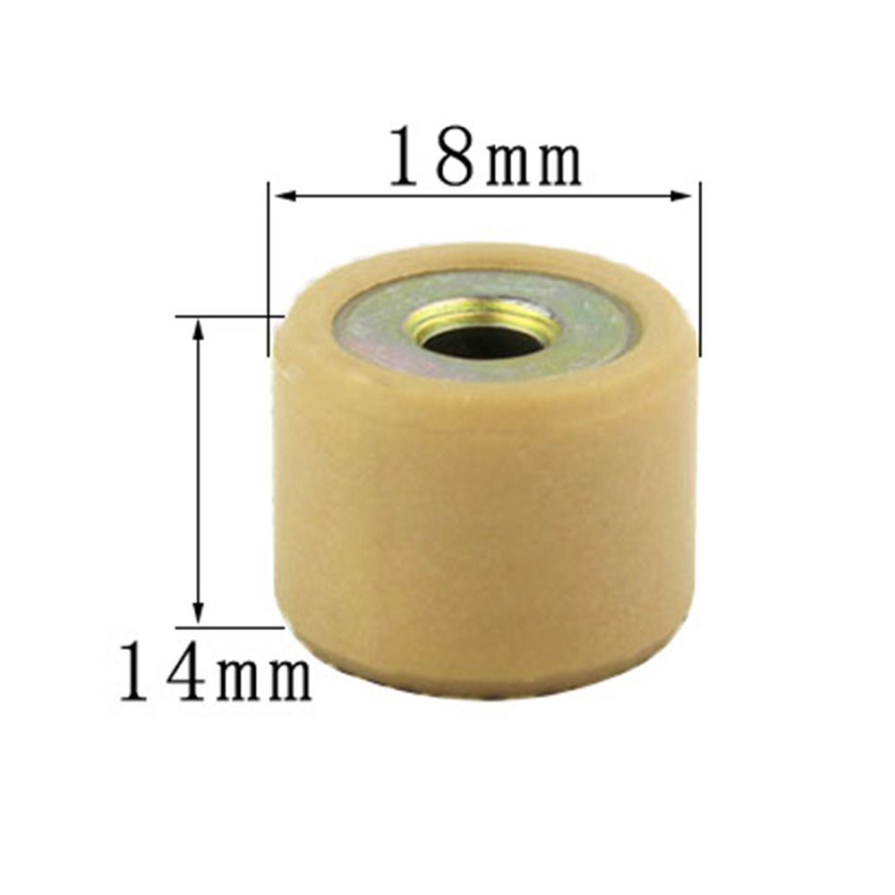 6Pcs/Set 18x14mm Variator Roller Weights Motorcycle Drive Pulley DIY Accessories