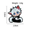 Cat Ear Boy Anime Drip Oil Brooch - Alloy Cartoon Character Badge for Clothing & Backpack Accessory