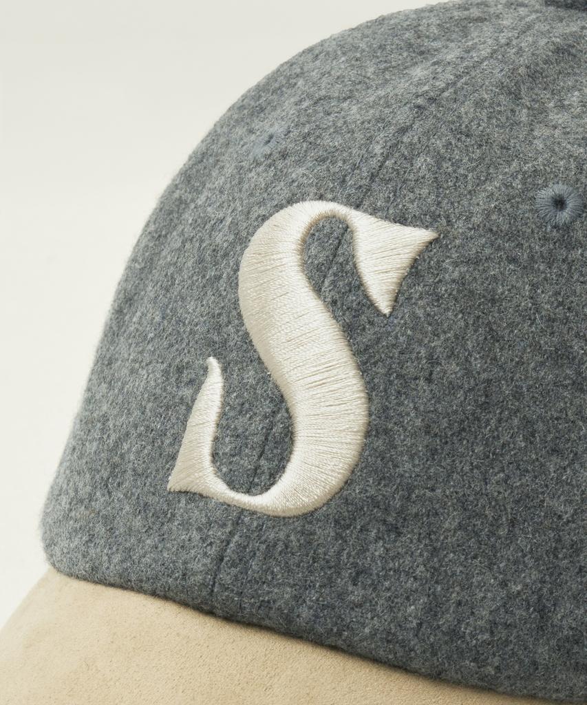 Seteo Wool Fox Suede Casual Ball Cap Beige