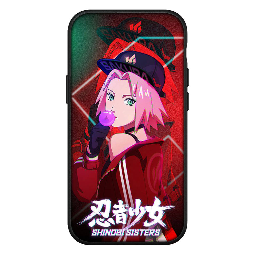 

для iPhone 16 15 X XR Samsung Galaxy S24 S23 A16 A06 14C S22 Xiaomi Redmi Note 13 12 11 Pro Max 9 14 Plus Huawei OPPO Haruno Sakura Naruto чехол для телефона for Samsung Galaxy A22 5G