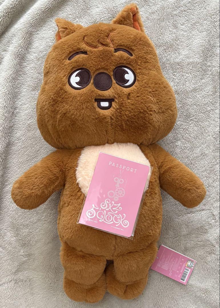 

[Б/У] Ханкук плюшевый мишка skzoo straykids