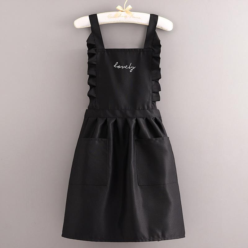 Apron Canvas Cooking Apron Workwear Kitchen Apron For Restaurant Women Baking XS（old）