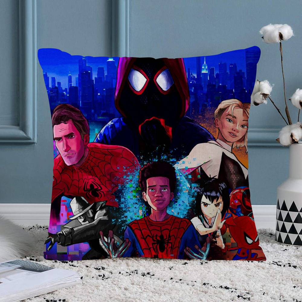 Spider-Man: Across the Spider-Verse Federa Cuscino Cuscino Decorativo Divano Arredamento Casa custodia federe