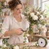 Яркая Зеленая Лента для Поделок с Листьями для DIY и Упаковки Подарков Ширина 1,6 Дюйма Длина 20 м Прочная Тканевая Лента для Поделок Декоративная Отделка Свадебная Вечеринка