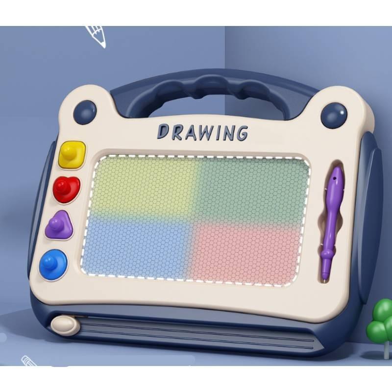 Buntes magnetisches Zeichen- und Schreibbrett für Kinder für fesselnden Lernspaß