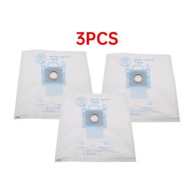 Bosch Mikrofiber Tip G GXXL GXL MegaAir SuperTex BBZ41FGXXL için 3 paket elektrikli süpürge toz torbası değişimi
