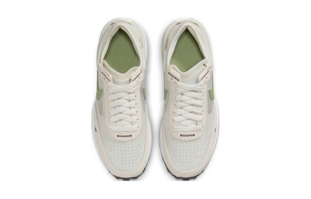 Nike Kids Waffle One "Light Bone Oil Green" Sneakers DC0481-012